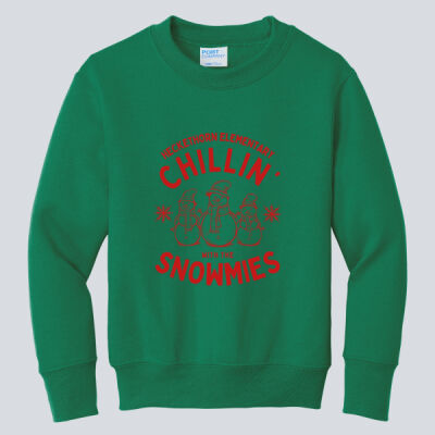 Youth Crewneck - Winter - Chillin With The Snowmies Thumbnail