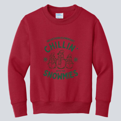  Youth Crewneck - Winter -  Chillin With The Snowmies  Thumbnail