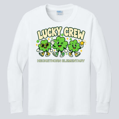 Youth Long Sleeve Shirt - St. Patrick's - Lucky Crew Thumbnail